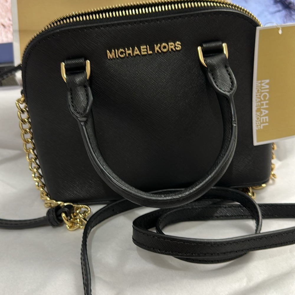 Michael Kors Black Handbag - Picture 6 of 9